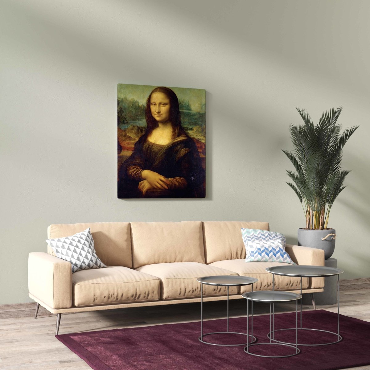 Tablou Canvas Mona Lisa by Leonardo da Vinci - clevny.ro