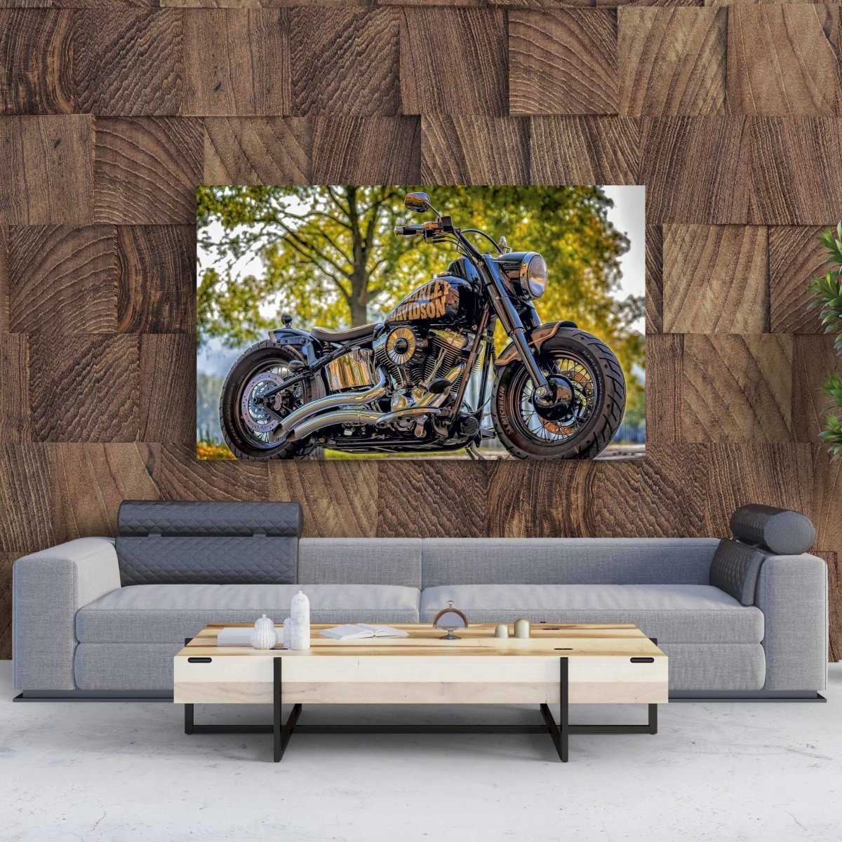 Tablou Canvas Motorcycle Harley Davidson - clevny.ro