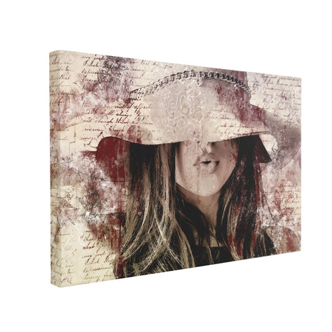 Tablou Canvas Mysterious Woman - clevny.ro