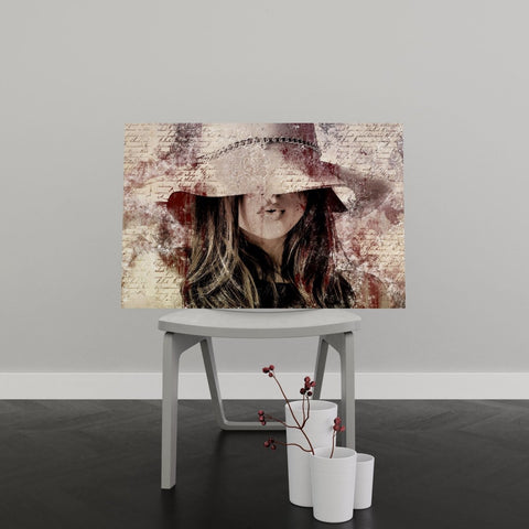 Tablou Canvas Mysterious Woman - clevny.ro