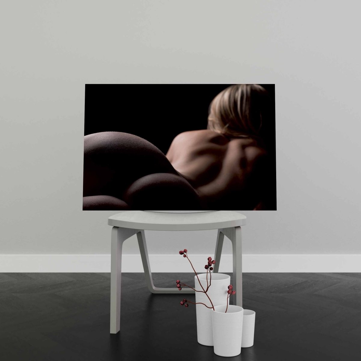 Tablou Canvas Nude Blonde Woman - clevny.ro