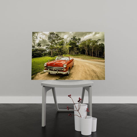 Tablou Canvas Old Car - clevny.ro