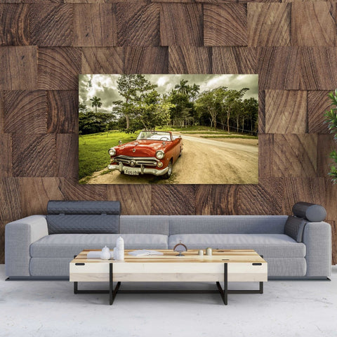 Tablou Canvas Old Car - clevny.ro