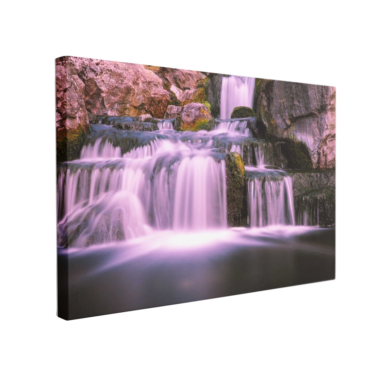 Tablou Canvas Pink Waterfall - clevny.ro