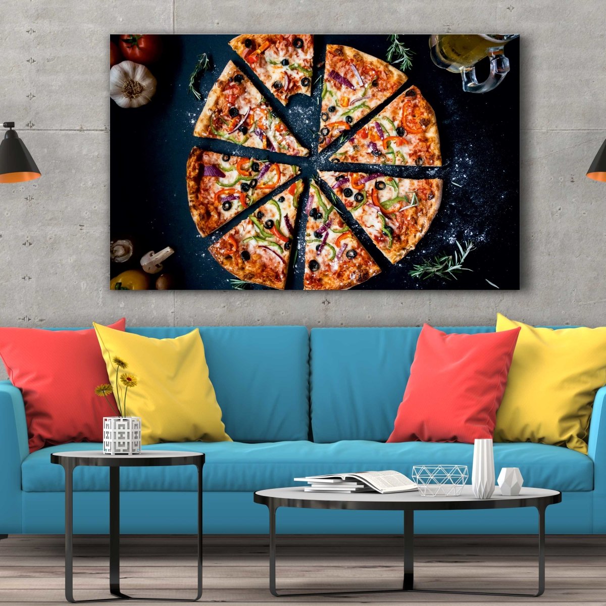Tablou Canvas Pizza - clevny.ro