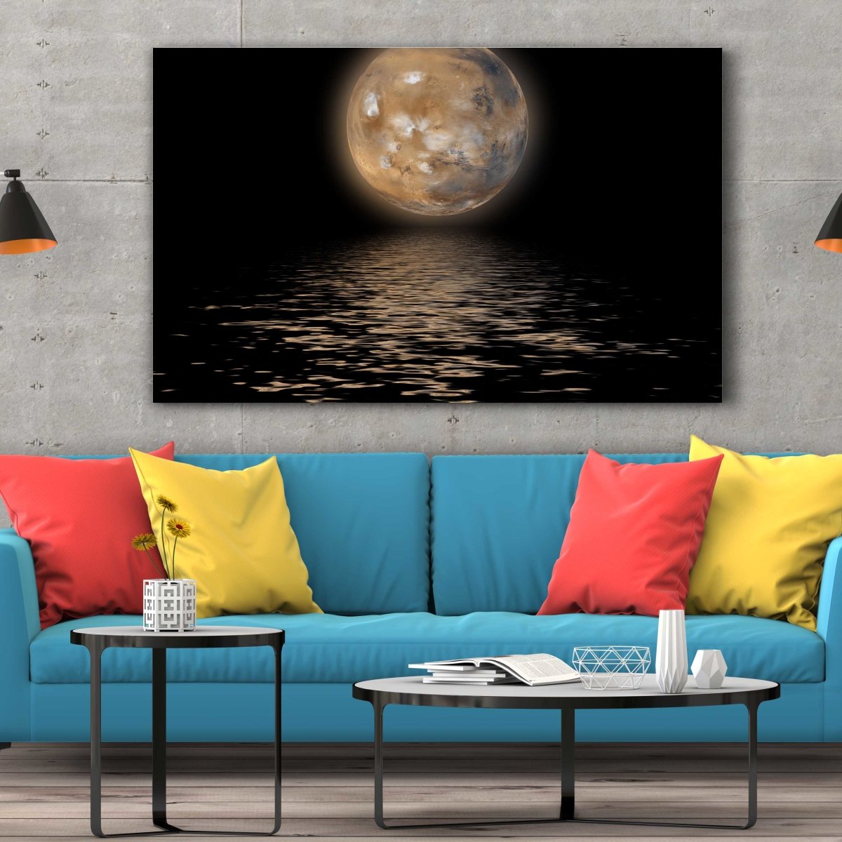 Tablou Canvas Planet Mars - clevny.ro