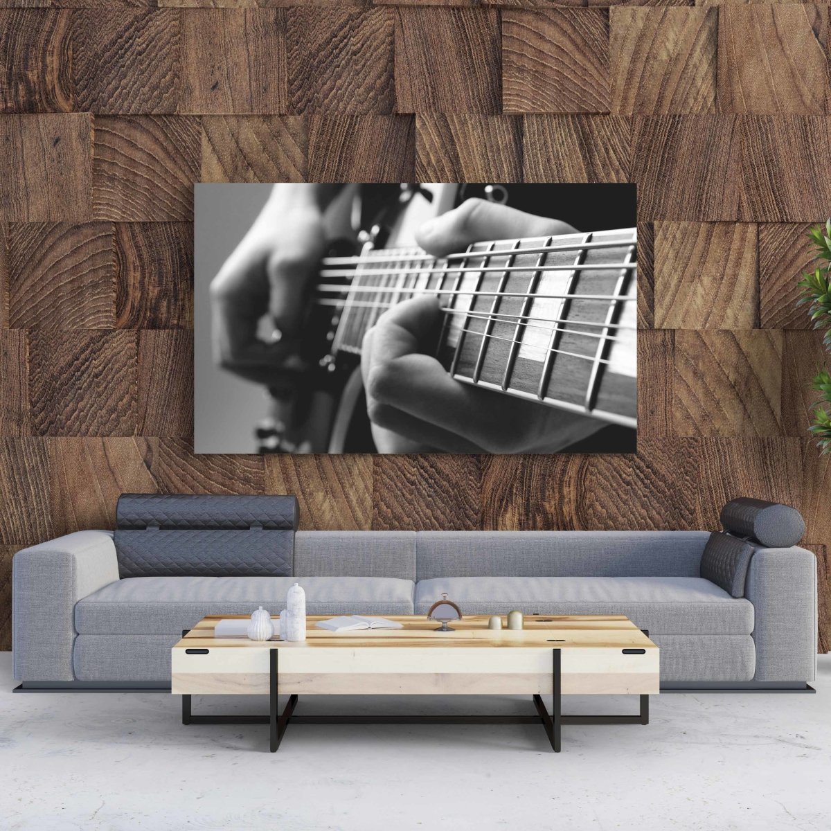 Tablou Canvas Play the Guitar - clevny.ro