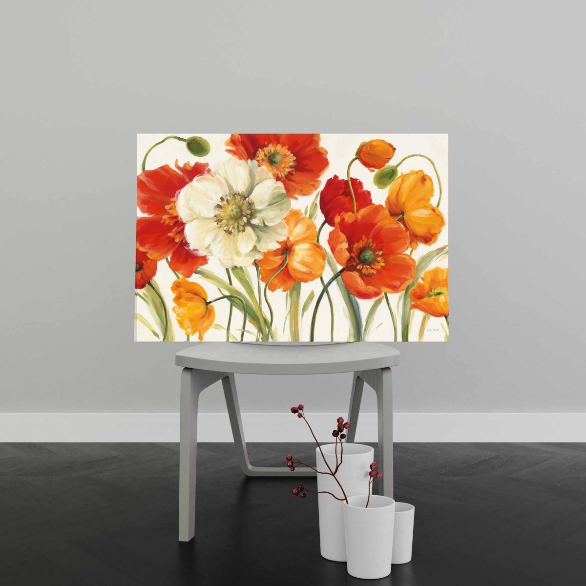 Tablou Canvas Poppies Melody I by Winston Porter - clevny.ro