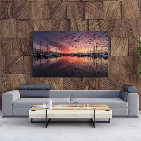 Tablou Canvas Port de Saint Raphael - clevny.ro