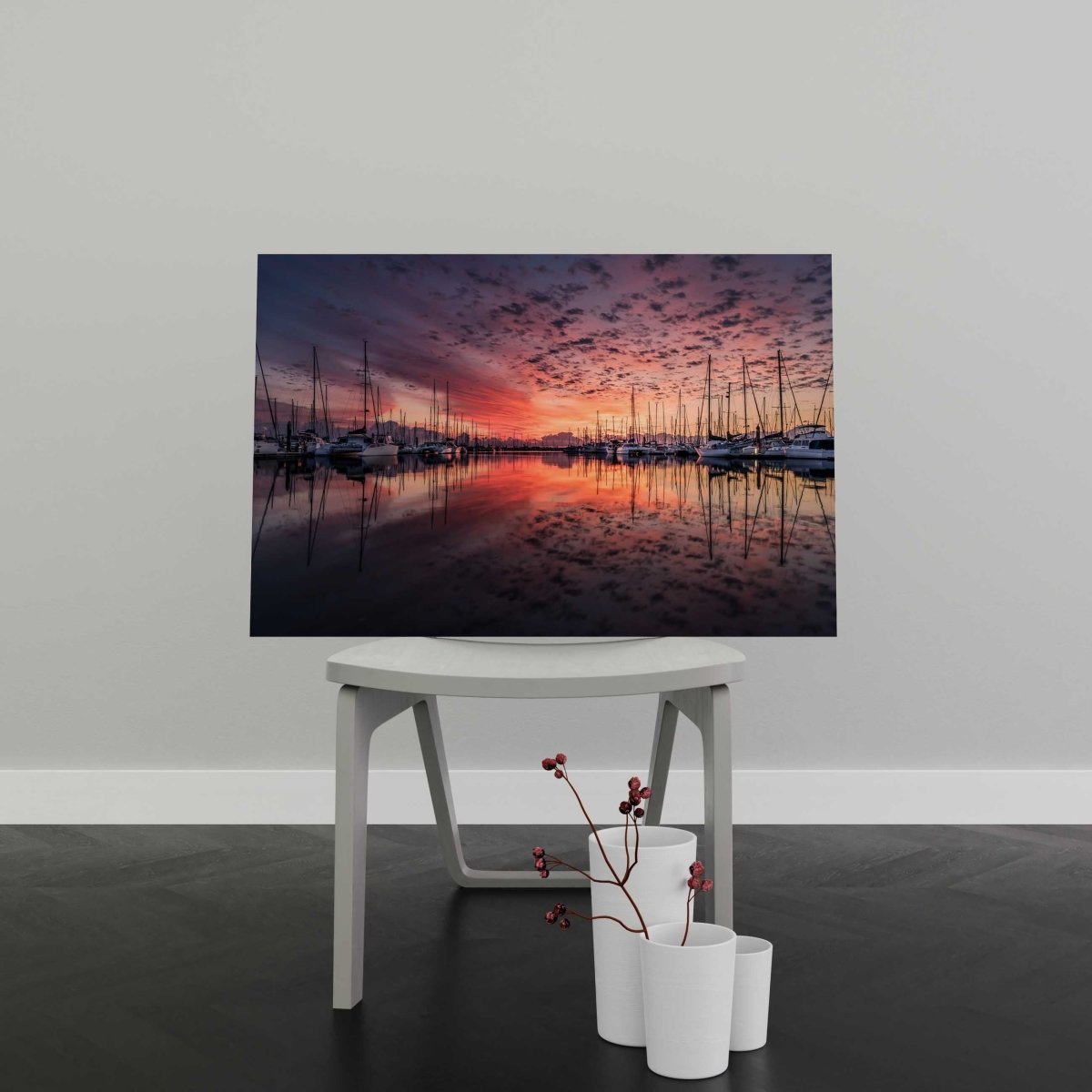 Tablou Canvas Port de Saint Raphael - clevny.ro