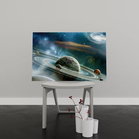 Tablou Canvas Prominent Ring System - clevny.ro