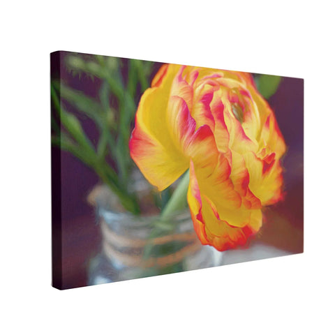 Tablou Canvas Ranunculus Flower - clevny.ro