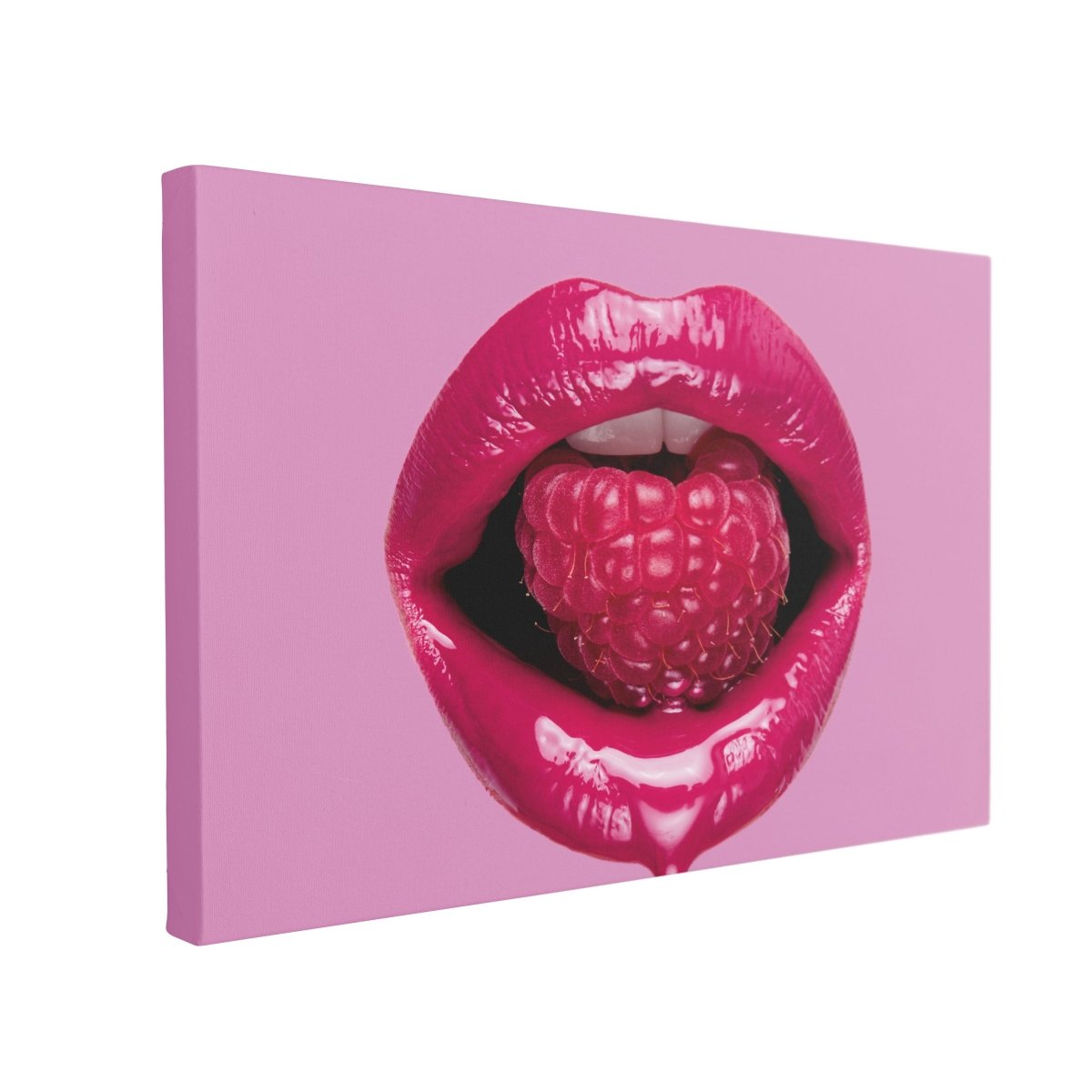 Tablou Canvas Raspberry Lip - clevny.ro