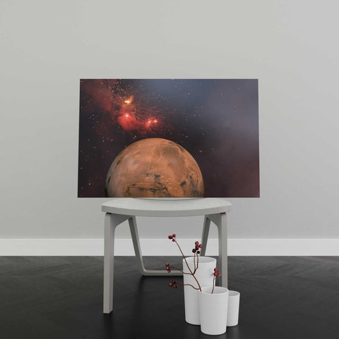 Tablou Canvas Red Planet - clevny.ro
