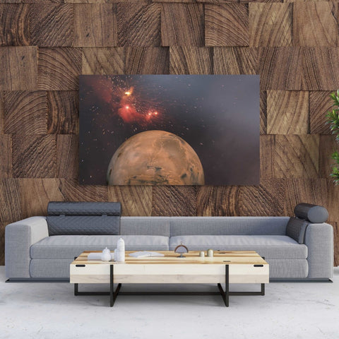 Tablou Canvas Red Planet - clevny.ro