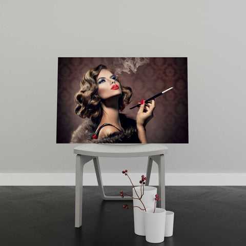 Tablou Canvas Retro Woman - clevny.ro
