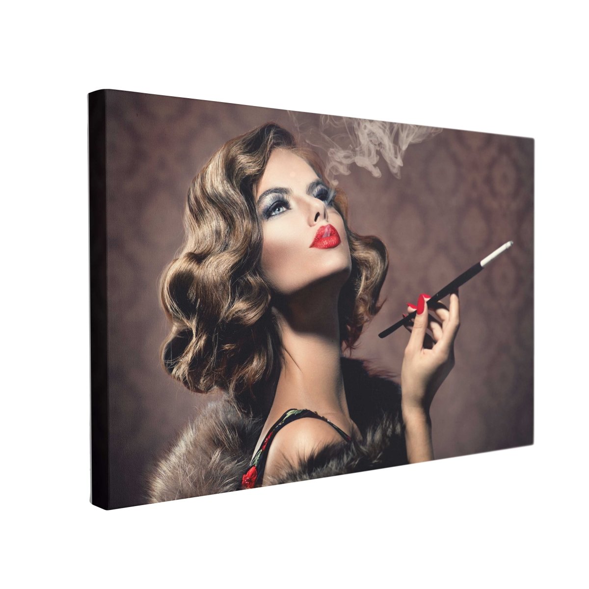 Tablou Canvas Retro Woman - clevny.ro