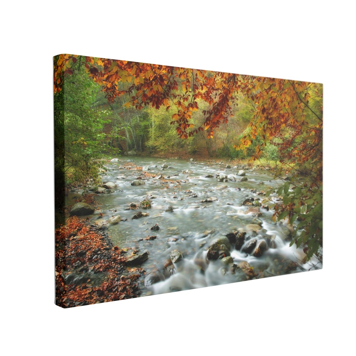 Tablou Canvas River in Autumn - clevny.ro