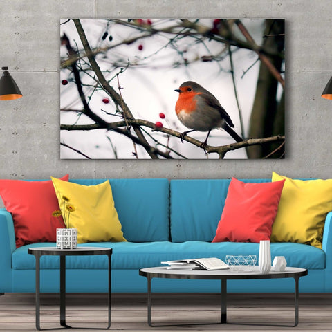 Tablou Canvas Robin Bird - clevny.ro