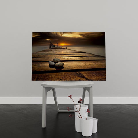 Tablou Canvas Sea Sunset in Varna, Bulgaria - clevny.ro