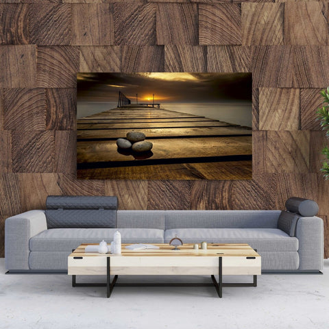 Tablou Canvas Sea Sunset in Varna, Bulgaria - clevny.ro