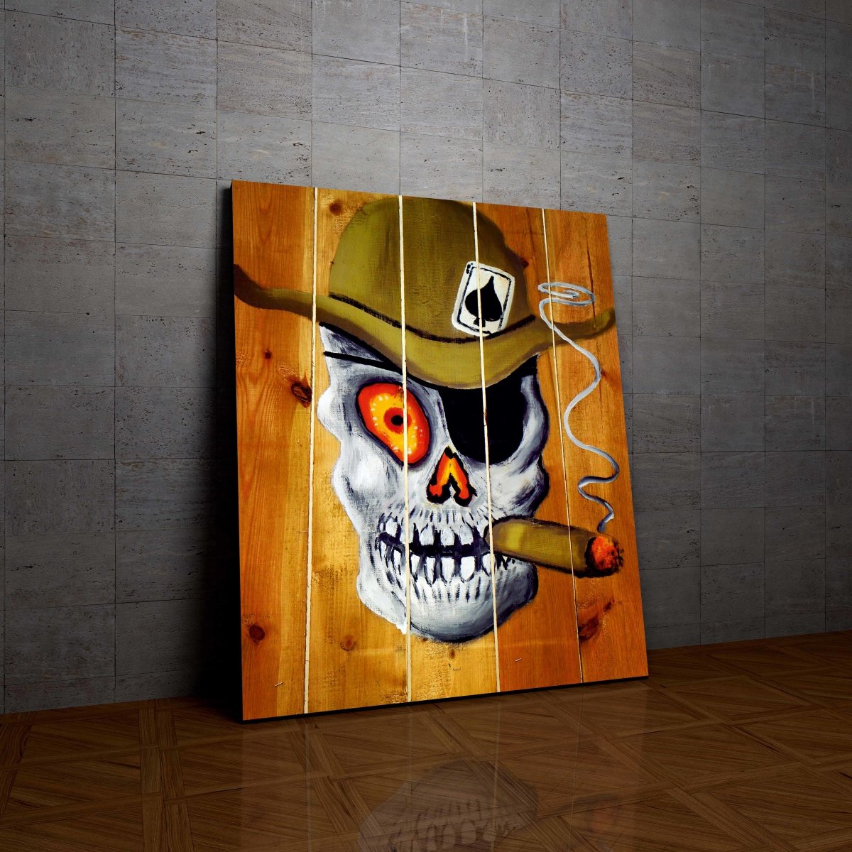 Tablou Canvas Skull and Crossbones - clevny.ro