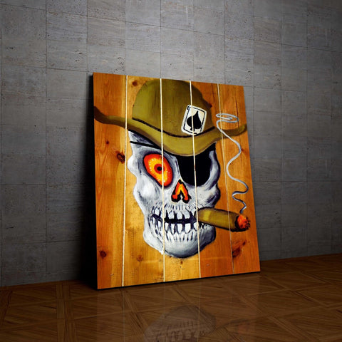 Tablou Canvas Skull and Crossbones - clevny.ro