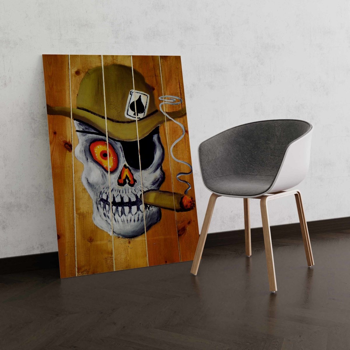Tablou Canvas Skull and Crossbones - clevny.ro
