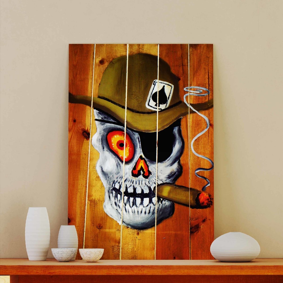 Tablou Canvas Skull and Crossbones - clevny.ro
