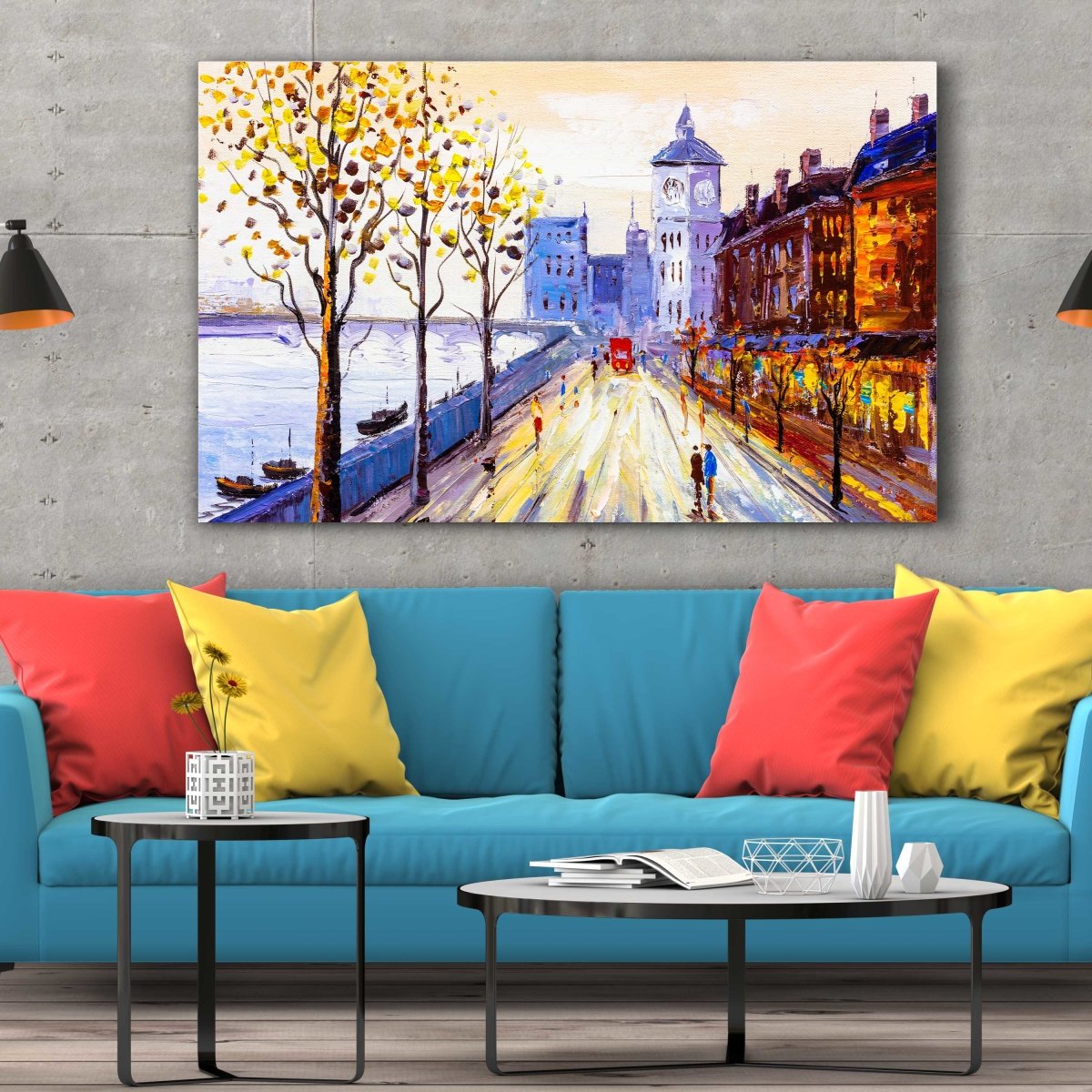 Tablou Canvas Street View of London II - clevny.ro