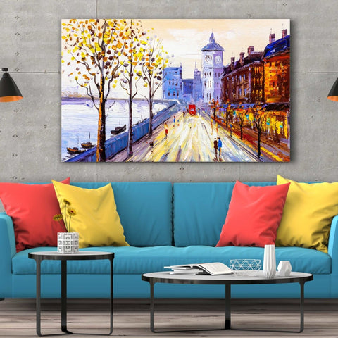 Tablou Canvas Street View of London II - clevny.ro