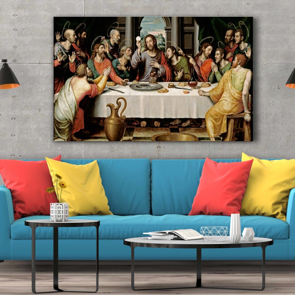 Tablou Canvas The Last Supper - clevny.ro