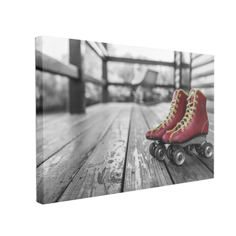Tablou Canvas Vintage Roller Skating - clevny.ro