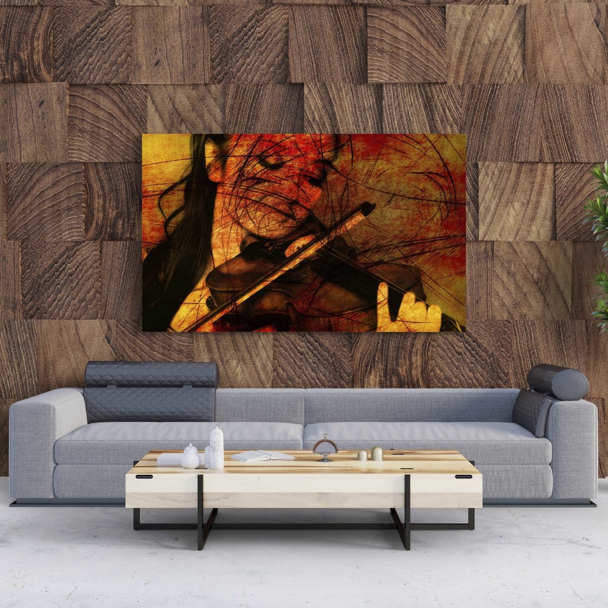 Tablou Canvas Violin Music - clevny.ro