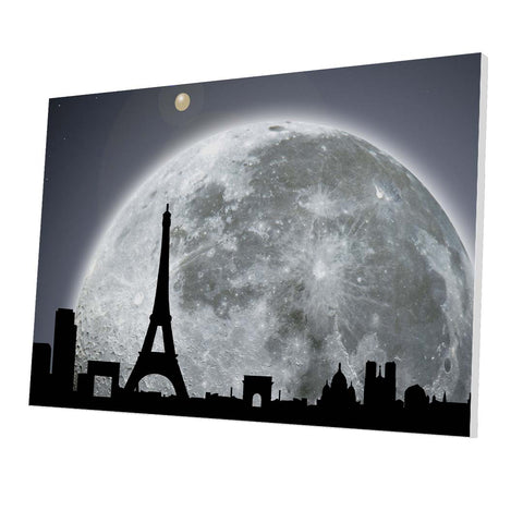 Tablou Forex Big Moon on Paris - clevny.ro