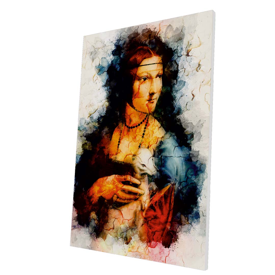 Tablou Forex Lady with an Ermine - clevny.ro