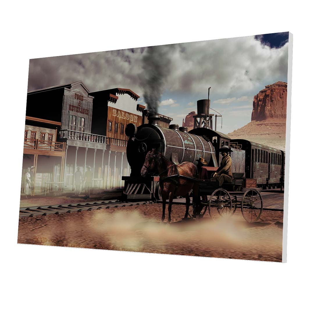 Tablou Forex Old Western Town - clevny.ro