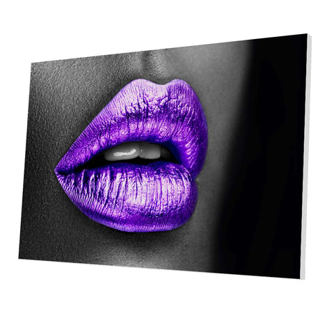 Tablou Forex Purple Lips - clevny.ro