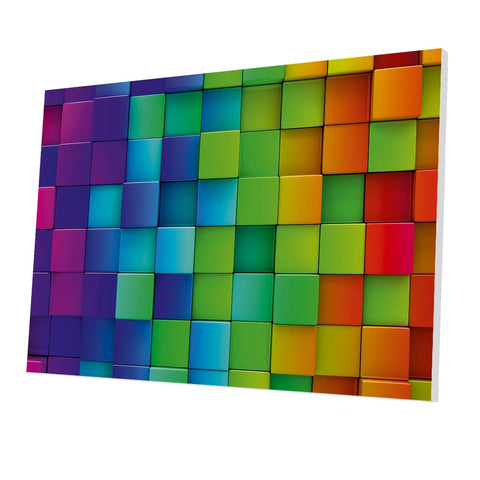 Tablou Forex Rainbow of Colorful Blocks - clevny.ro