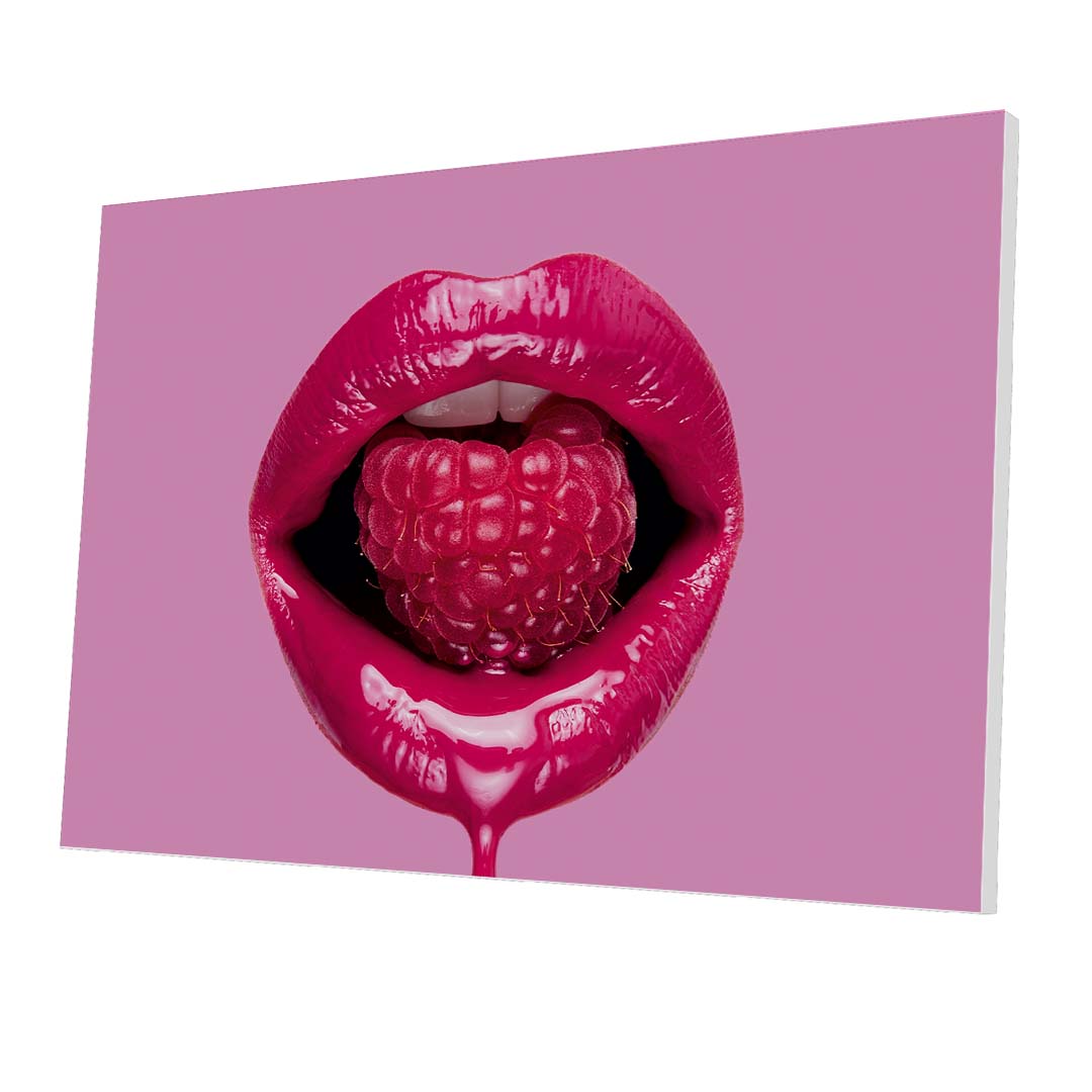 Tablou Forex Raspberry Lip - clevny.ro