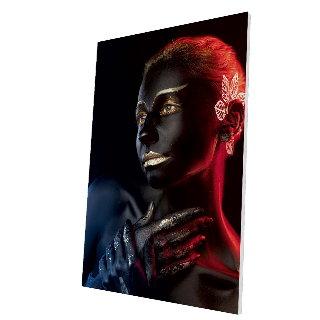 Tablou Forex Red Body Painting - clevny.ro