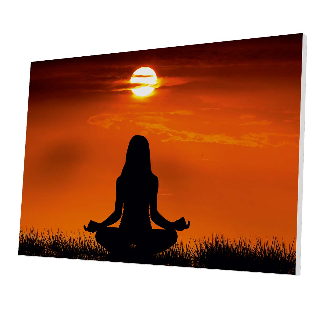 Tablou Forex Sunrise Yoga - clevny.ro