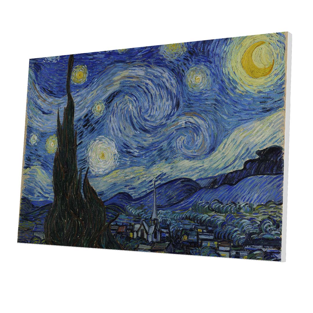 Tablou Forex The Starry Night by Vincent van Gogh - clevny.ro