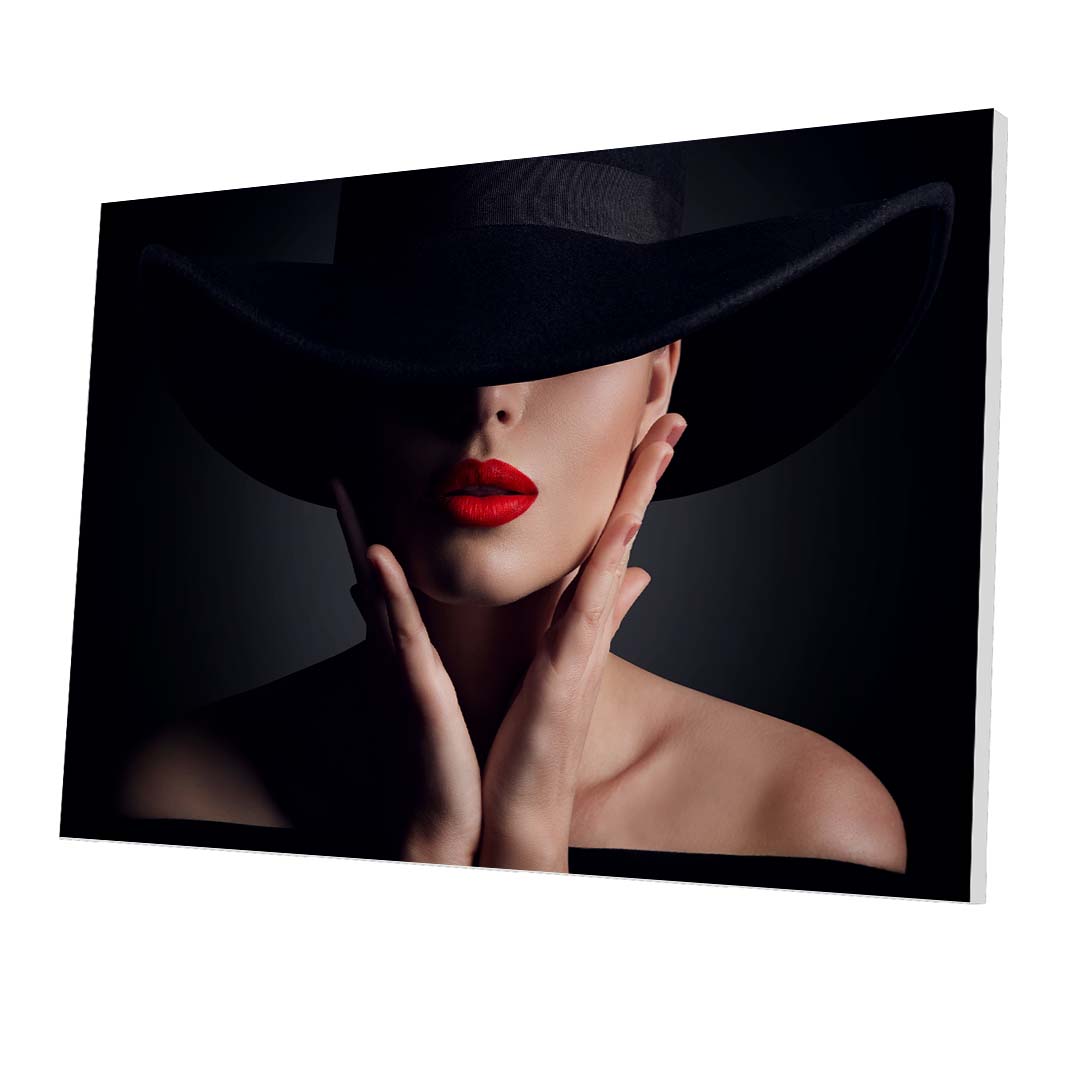 Tablou Forex Woman Hat - clevny.ro