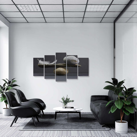 Tablou MultiCanvas 5 piese Equilibrium - clevny.ro