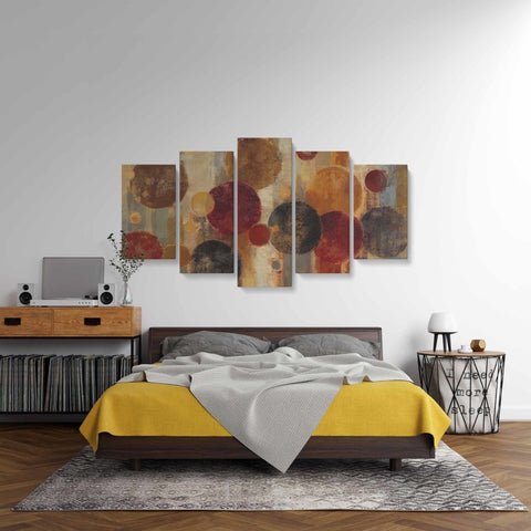 Tablou MultiCanvas 5 piese Pendulum - clevny.ro