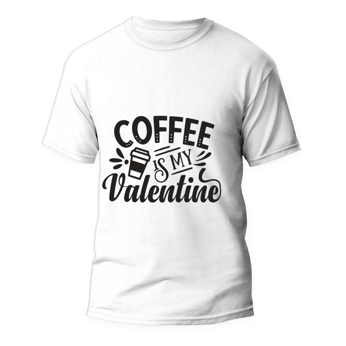 Tricou Coffee is my Valentine - clevny.ro