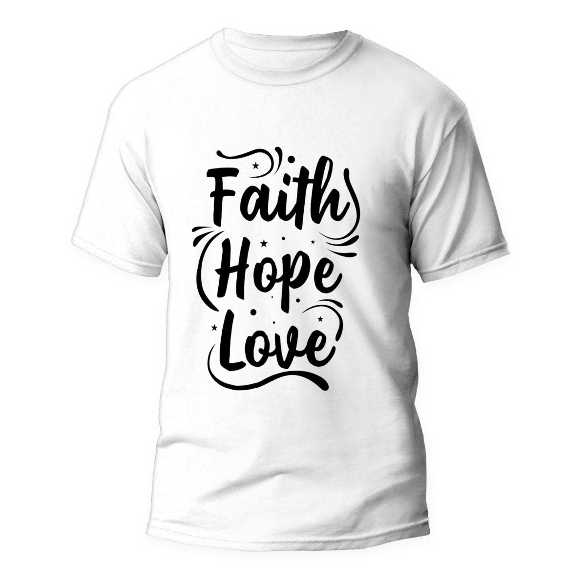 Tricou Faith Hope Love - clevny.ro