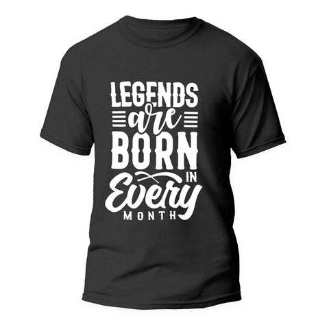 Tricou Legend are born every month - clevny.ro