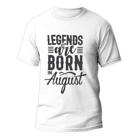 Tricou Legends are born in August - clevny.ro